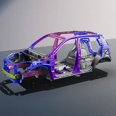 Rock-Solid Body Structure – 60% high-strength